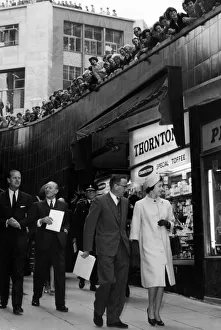 The Queen visits the Bull Ring in Birmingham. 24th May 1965 The Queen visits the Bull Ring in Birmingham. 24th May 1965