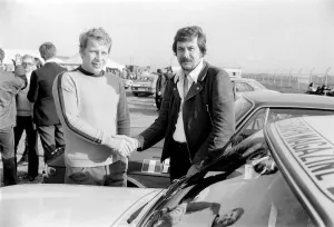 RAC Rally November 1970 Hannu Mikkola (left) and Haryy Kallstrom RAC Rally November 1970 Hannu Mikkola (left) and Haryy Kallstrom