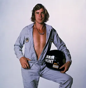 Racing driver James Hunt 1973 Motor Racing Racing driver James Hunt 1973 Motor Racing
