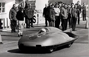 01429 Gallery: RACING DRIVER STIRLING MOSS IN THE EX181 RECORD BREAKING M.G
