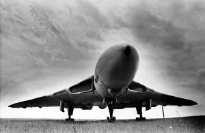 The RAF Avro Vulcan V-bomber at the North East Aircraft Museum. 20/06/1984 The RAF Avro Vulcan V-bomber at the North East Aircraft Museum. 20/06/1984