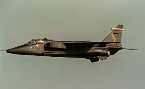 An RAF Jaguar Aircraft of 16 Squadron in flight at the Wroughton Air show An RAF Jaguar Aircraft of 16 Squadron in flight at the Wroughton Air show