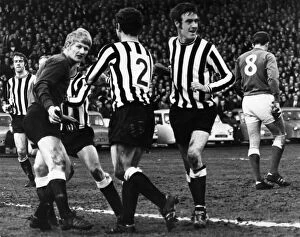 Rangers Collection: Rangers 0-0 Newcastle United, Inter-Cities Fairs Cup Semi Final, 1st Leg