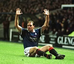 Images Dated 17th January 1998: Rangers versus Motherwell 17th January 1998 Scottish football premier league Ibrox
