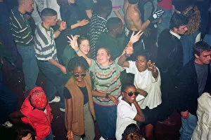 Images Dated 31st October 1993: Rave under way at the Astoria in London. Pictures taken: 31st October 1993