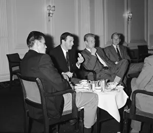 Ray Charnley (left), Jim Armfield, Ron Flowers and Bobby Moore (right) Ray Charnley (left), Jim Armfield, Ron Flowers and Bobby Moore (right)