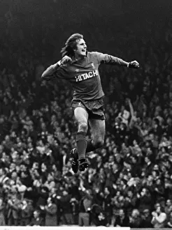 Ray Clemence Liverpool goalkeeper October 1979 celebrates after Liverpool had Ray Clemence Liverpool goalkeeper October 1979 celebrates after Liverpool had