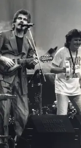Images Dated 18th December 1989: Ray Jackson and Marty Craggs of Lindisfarne. 18 / 12 / 89