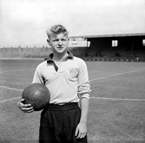 Raymond Smith aged 18 of Hull City Football Club. August 1952 C4091-002 Raymond Smith aged 18 of Hull City Football Club. August 1952 C4091-002