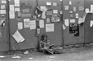 Images Dated 27th August 1976: The Reading Festival held at Little Johns Farm. 27th August 1976