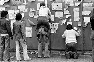 Images Dated 27th August 1976: The Reading Festival held at Little Johns Farm. 27th August 1976