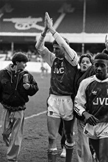 Reading Reserves v Arsenal Reserves held at Highbury. Tony Adams. 16th February 1991