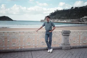 Images Dated 5th March 1990: Real Sociedad footballer John Aldridge in San Sebastian, Spain. 5th March 1990