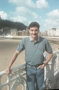 Images Dated 5th March 1990: Real Sociedad footballer John Aldridge in San Sebastian, Spain. 5th March 1990