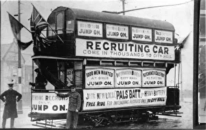 RECRUIT YOUR COUNTRY NEEDS YOU. And this was one way of telling people about it RECRUIT YOUR COUNTRY NEEDS YOU. And this was one way of telling people about it