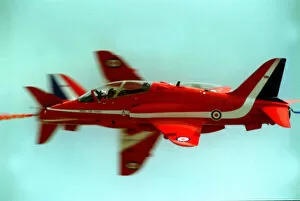 Images Dated 31st August 1993: The Red Arrows August 1993 at Wroughton airshow