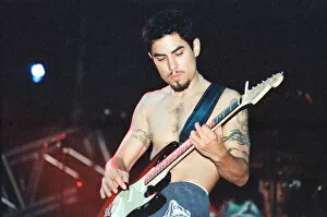 Images Dated 29th August 1994: Red Hot Chili Peppers headline Reading Festival. Dave Navarro. 29th August 1994