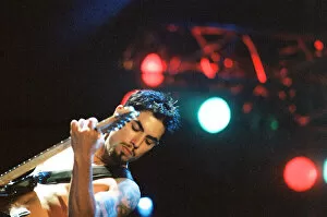 Images Dated 29th August 1994: Red Hot Chili Peppers headline Reading Festival. Dave Navarro. 29th August 1994