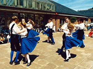 Images Dated 15th July 1989: Redcar Folk festival moved out of the town centre on saturday when some of the performing
