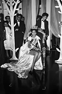 Reita Faria, Miss India, is crowned Miss World 1966. 17th November 1966 Reita Faria, Miss India, is crowned Miss World 1966. 17th November 1966