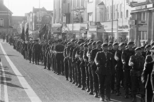 Images Dated 10th November 1985: Remembrance Day Parade, Stockton, Sunday 10th November 1985