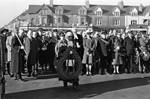 Remembrance Sunday, Middlesbrough. 11th November 1973 Remembrance Sunday, Middlesbrough. 11th November 1973
