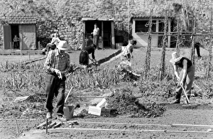 Residents of Luxembourg City seen here tending their allotments. Luxembourg Residents of Luxembourg City seen here tending their allotments. Luxembourg