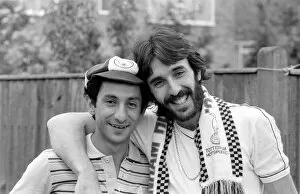 Images Dated 15th May 1981: Ricardo Villa and Ossie Ardiles the day after winning the FA Cup. 15th May 1981