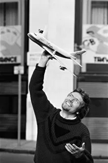 Images Dated 29th February 1984: Richard Branson, boss of the Virgin Records empire, announces his latest venture - Virgin