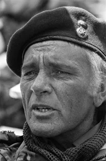 Richard Burton on the set of The Wild Geese in Northern Transvaal, South Africa Richard Burton on the set of The Wild Geese in Northern Transvaal, South Africa