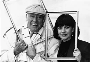 Richard Wilson actor and actress Jan Francis TV Programme Under the Hammer Richard Wilson actor and actress Jan Francis TV Programme Under the Hammer