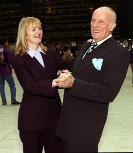 Richard Wilson at Central Station Glasgow February 1998 Richard Wilson at Central Station Glasgow February 1998