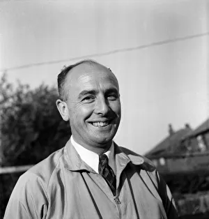 Bill Ridding Bolton Wanderers Trainer. June 1950 O244463 Bill Ridding Bolton Wanderers Trainer. June 1950 O244463