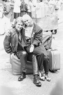 Rita Tushingham, and Peter Howitt seen here during a break in filming the BBC the comedy