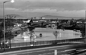 Riverside Scene, Stockton, 29th October 1980 Riverside Scene, Stockton, 29th October 1980