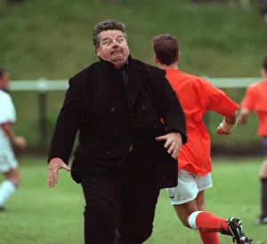 Robbie Coltrane Actor at a celebrity football match Robbie Coltrane Actor at a celebrity football match
