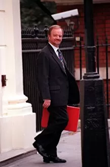 Images Dated 29th January 1998: Robin Cook leaving his home January 1998