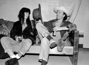 Rock group U2 in concert in USA - May 1987 The Edge enjoying a beer Rock group U2 in concert in USA - May 1987 The Edge enjoying a beer