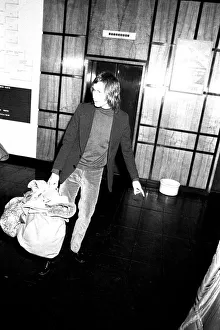 Images Dated 5th March 1971: The Rolling Stones leaving a Newcastle Hotel 5th March 1971 after performing at the City