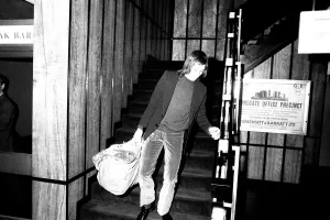 Images Dated 5th March 1971: The Rolling Stones leaving a Newcastle Hotel 5th March 1971 after performing at the City
