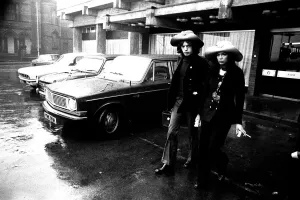 Images Dated 5th March 1971: The Rolling Stones leaving a Newcastle Hotel 5th March 1971 after performing at the City