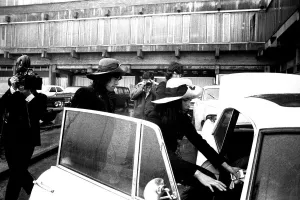 Images Dated 5th March 1971: The Rolling Stones leaving a Newcastle Hotel 5th March 1971 after performing at the City
