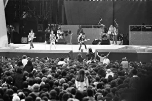 Rolling Stones performing live at Wembley Stadium. (Picture Rolling Stones performing live at Wembley Stadium. (Picture