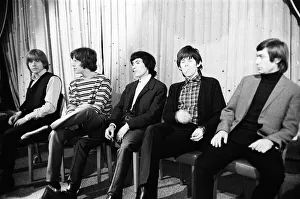 The Rolling Stones at a press conference in the Astor Hotel The Rolling Stones at a press conference in the Astor Hotel