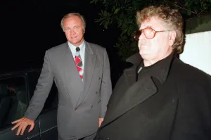 00714 Gallery: Ron Atkinson outside his Barnt Green home, after the shock announcement of his sacking