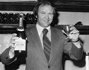 Ron Atkinson, West Bromwich Albion's Manager, at the Cheshire Cheese Restaurant in Ron Atkinson, West Bromwich Albion's Manager, at the Cheshire Cheese Restaurant in
