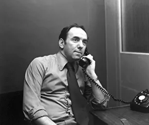 1975 Gallery: Ron Wills January 1975 sports writer for the Daily Mirror. Golf and boxing pundit