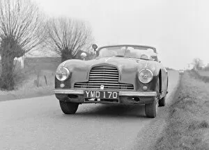 Images Dated 31st January 2004: Ronald Helterington from Birmingham seen here with Reg Pannell in his Aston Martin D.B.2
