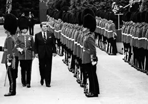 Images Dated 4th June 1984: Ronald Reagan, president of the United States of America 1984 state visit to Britain