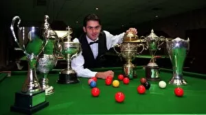 Images Dated 11th September 1997: Ronnie O Sullivan snooker player September 1997 After signing with Manager Ian Doyle